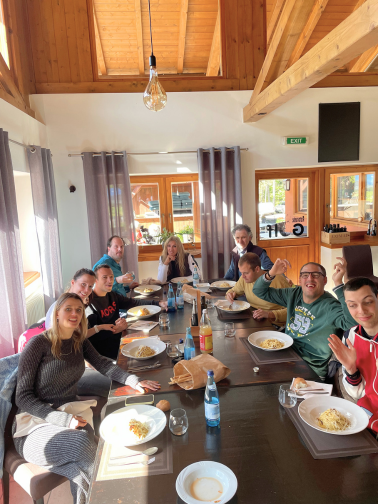 Foto di Gruppo, pranzo - Golf Dolomiti